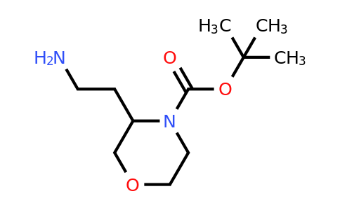 1174636-48-6 | tert-butyl 3-(2-aminoethyl)morpholine-4-carboxylate