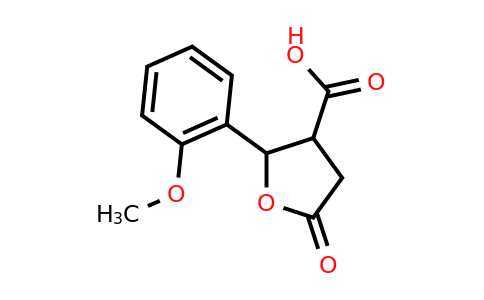 117621-06-4 | 2-(2-Methoxyphenyl)-5-oxotetrahydrofuran-3-carboxylic acid
