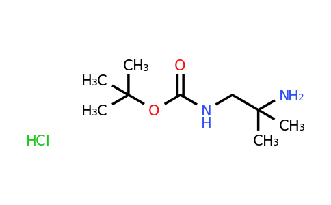 1179361-35-3 | 1-N-Boc-2-Methylpropane-1,2-diamine hydrochloride