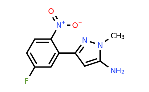 1179718-08-1 | 3-(5-fluoro-2-nitrofenil)-1-metil-1h-pirazol-5-amina