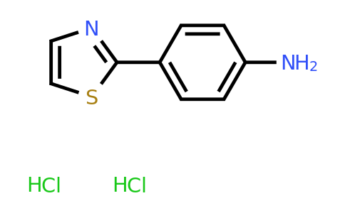1181458-86-5 | 4-(1,3-Thiazol-2-yl)aniline dihydrochloride 1181458-86-5 | 4-(1,3-Thiazol-2-yl)aniline dihydrochloride