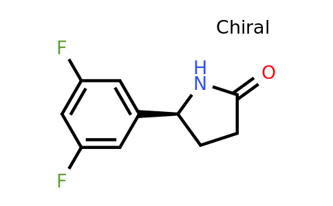 1181818-12-1 | (5S)-5-(3,5-difluorophenyl)pyrrolidin-2-one
