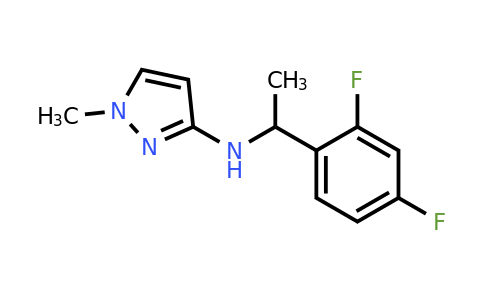 1183730-46-2 | n-(1-(2,4-Difluorophenyl)ethyl)-1-methyl-1h-pyrazol-3-amine