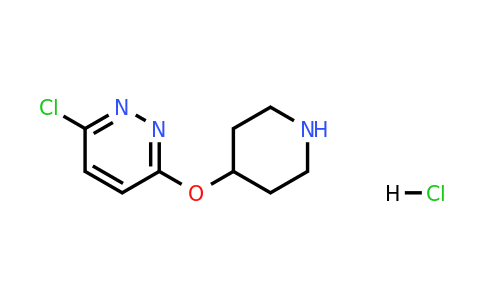 1185307-15-6 | 3-Chloro-6-(piperidin-4-yloxy)pyridazine hydrochloride
