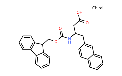 1186216-21-6 | (S)-3-((((9H-Fluoren-9-yl)methoxy)carbonyl)amino)-4-(naphthalen-2-yl)butanoic acid