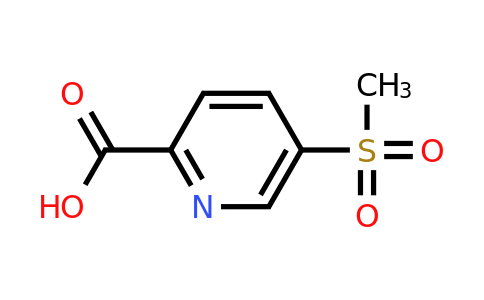 1186663-48-8 | 5-(Methylsulfonyl)picolinic acid