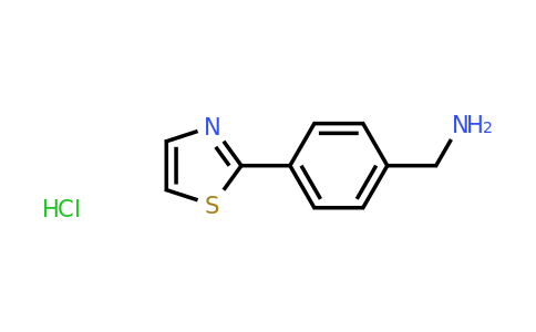 1187451-28-0 | (4-(Thiazol-2-yl)phenyl)methanamine hydrochloride