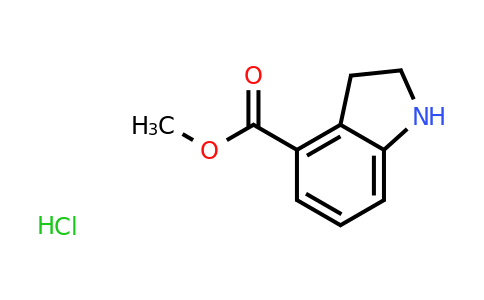 1187927-40-7 | 4-Methoxycarbonyl-2,3-dihydro-1H-indole hydrochloride