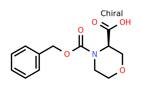 1187928-95-5 | 4-Cbz-3(R)-morpholinecarboxylic acid