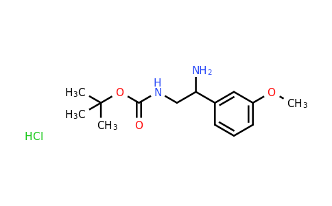 1187929-26-5 | [2-Amino-2-(3-methoxy-phenyl)-ethyl]-carbamic acid tert-butyl ester hydrochloride