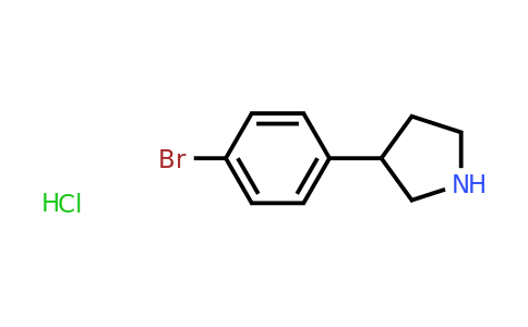 1187931-39-0 | 3-(4-Bromophenyl)pyrrolidine hydrochloride