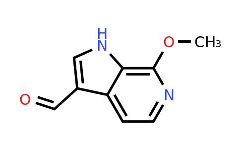 1190314-49-8 | 7-Methoxy-1H-pyrrolo[2,3-c]pyridine-3-carbaldehyde