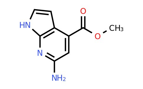 1190315-60-6 | Methyl 6-amino-1H-pyrrolo[2,3-b]pyridine-4-carboxylate