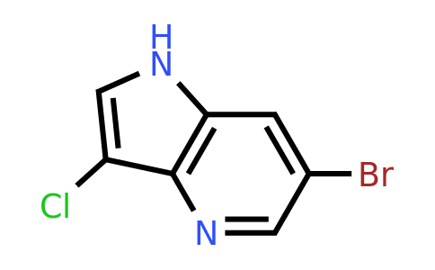 1190319-44-8 | 6-Bromo-3-chloro-1H-pyrrolo[3,2-b]pyridine