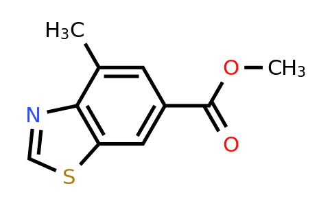 1190320-40-1 | methyl 4-methylbenzo[d]thiazole-6-carboxylate