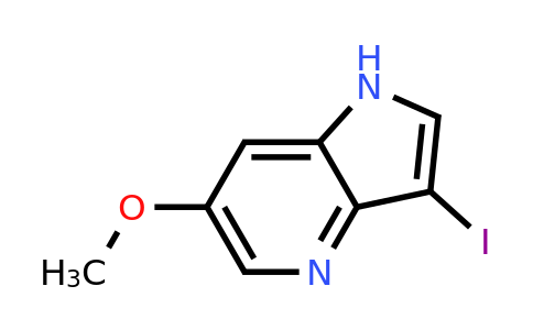 1190323-03-5 | 3-Iodo-6-methoxy-1H-pyrrolo[3,2-b]pyridine
