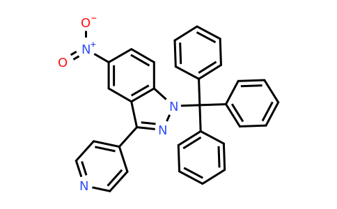 1192873-56-5 | 5-Nitro-3-(pyridin-4-yl)-1-trityl-1H-indazole