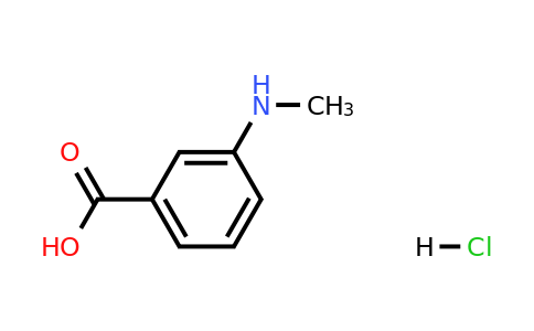 1194804-60-8 | 3-(Methylamino)benzoic acid hydrochloride