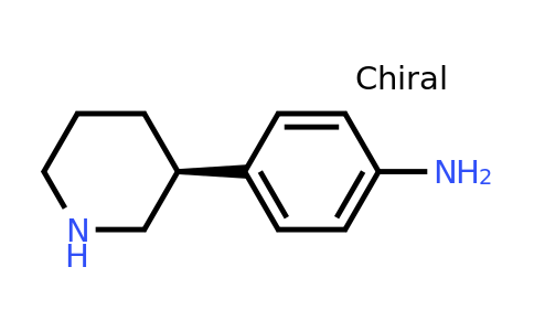 1196713-21-9 | (S)-4-(Piperidin-3-yl)aniline