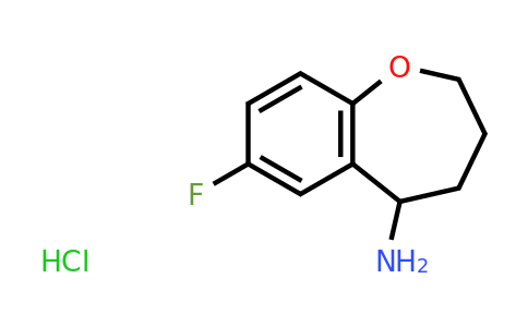 1197529-20-6 | 7-Fluoro-2,3,4,5-tetrahydro-benzo[b]oxepin-5-ylamine hydrochloride