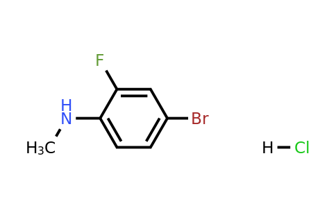 1197930-28-1 | 4-Bromo-2-fluoro-N-methylaniline hydrochloride
