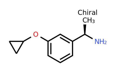 1198223-19-6 | (R)-1-(3-Cyclopropoxyphenyl)ethanamine