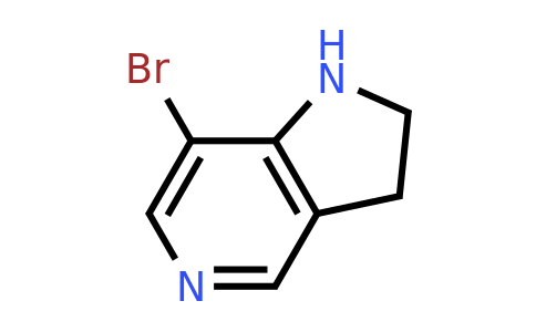 1198293-24-1 | 7-Bromo-2,3-dihydro-1H-pyrrolo[3,2-c]pyridine