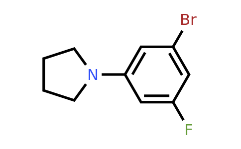 1199773-24-4 | 1-Bromo-3-fluoro-5-pyrrolidinobenzene