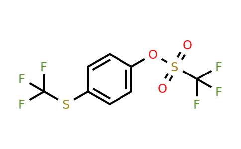 1199773-43-7 | 4-((Trifluoromethyl)thio)phenyl trifluoromethanesulfonate