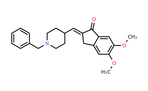 120014-07-5 | 2-((1-Benzylpiperidin-4-yl)methylene)-5,6-dimethoxy-2,3-dihydro-1H-inden-1-one