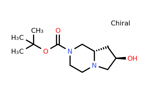 1204603-42-8 | tert-butyl (7R,8aS)-7-hydroxy-octahydropyrrolo[1,2-a]piperazine-2-carboxylate