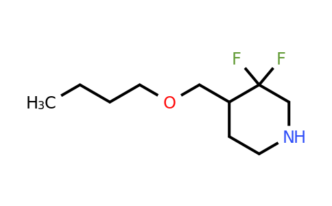 1206540-50-2 | Piperidine, 4-(butoxymethyl)-3,3-difluoro-