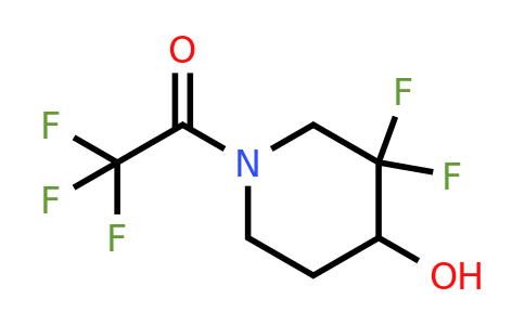 1206540-61-5 | 1-(3,3-Difluoro-4-hydroxypiperidin-1-yl)-2,2,2-trifluoroethan-1-one