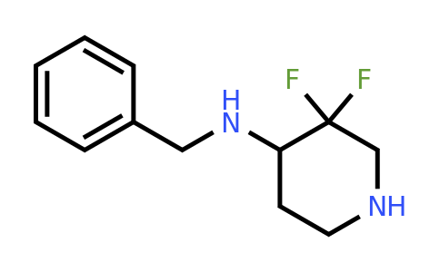 1206540-63-7 | 4-Piperidinamine, 3,3-difluoro-N-(phenylmethyl)-