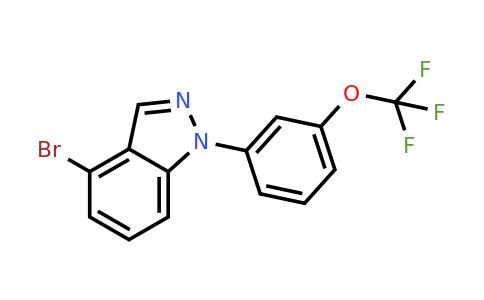 1207478-56-5 | 4-bromo-1-(3-(trifluoromethoxy)phenyl)-1H-indazole