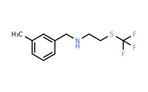 1208079-13-3 | (3-Methyl-benzyl)-(2-trifluoromethylsulfanylethyl)-amine