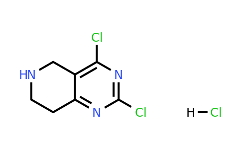 1208901-69-2 | 2,4-Dichloro-5,6,7,8-tetrahydropyrido[4,3-d]pyrimidine hydrochloride
