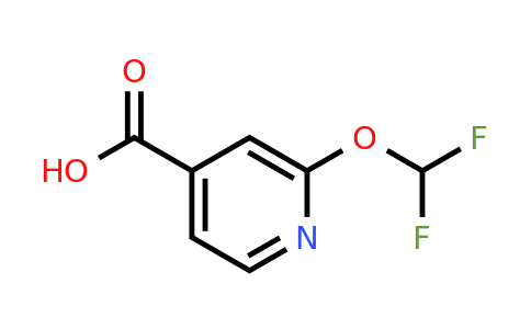 1211581-51-9 | 2-(Difluoromethoxy)isonicotinic acid