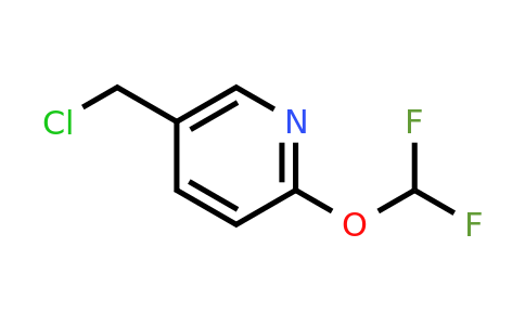 1211584-92-7 | 5-(Chloromethyl)-2-(difluoromethoxy)pyridine
