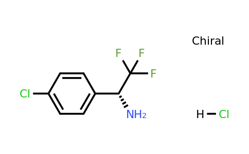 1213074-03-3 | (R)-1-(4-Chlorophenyl)-2,2,2-trifluoroethan-1-amine hydrochloride