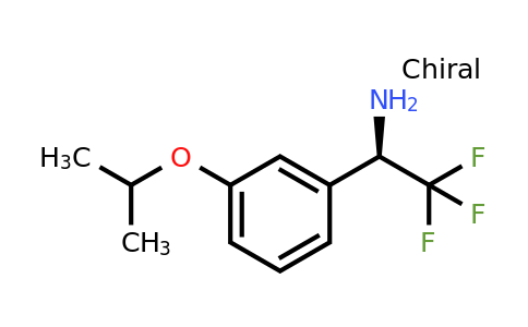 1213886-30-6 | (R)-2,2,2-Trifluoro-1-(3-isopropoxy-phenyl)-ethylamine