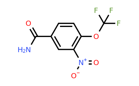 1214323-50-8 | 3-Nitro-4-(trifluoromethoxy)benzamide