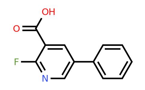 1214349-86-6 | 2-Fluoro-5-phenylpyridine-3-carboxylic acid