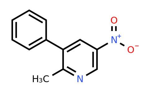 1214353-99-7 | 2-Methyl-5-nitro-3-phenylpyridine