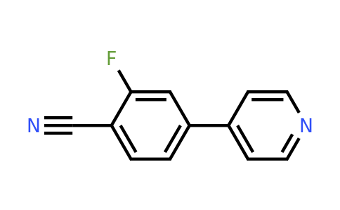 1214361-55-3 | 2-fluoro-4-(piridin-4-il)benzonitrilo