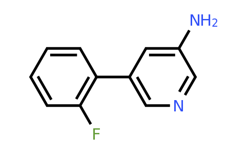 1214365-53-3 | 5-(2-Fluorophenyl)pyridin-3-amine