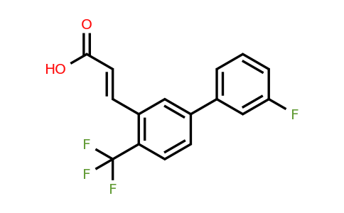 1214791-75-9 | (E)-3-(3'-Fluoro-4-(trifluoromethyl)biphenyl-3-yl)acrylic acid