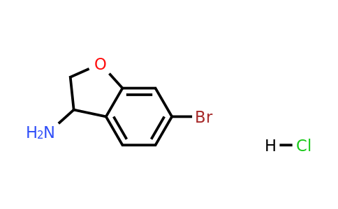 1215339-86-8 | 6-Bromo-2,3-dihydrobenzofuran-3-amine hydrochloride