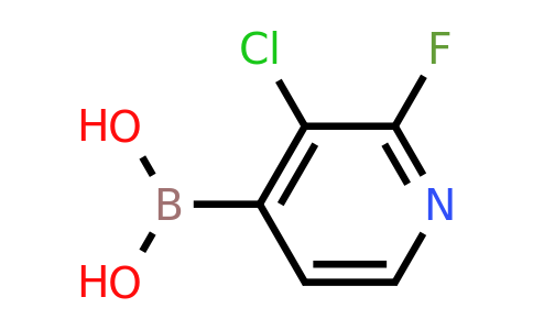 1217500-55-4 | 3-Chloro-2-fluoropyridine-4-boronic acid
