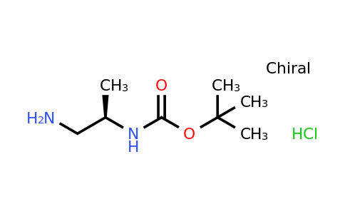 1217631-35-0 | tert-butyl N-[(2R)-1-aminopropan-2-yl]carbamate,hydrochloride